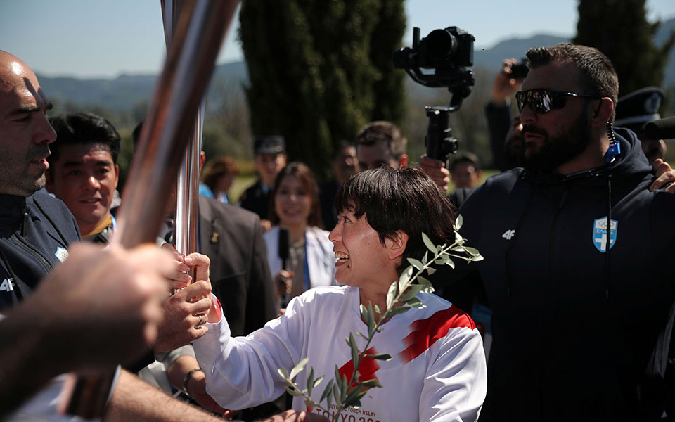 Ολυμπιακοί Αγώνες: Ξεκίνησε το ταξίδι της Ολυμπιακής φλόγας προς το Τόκιο-2