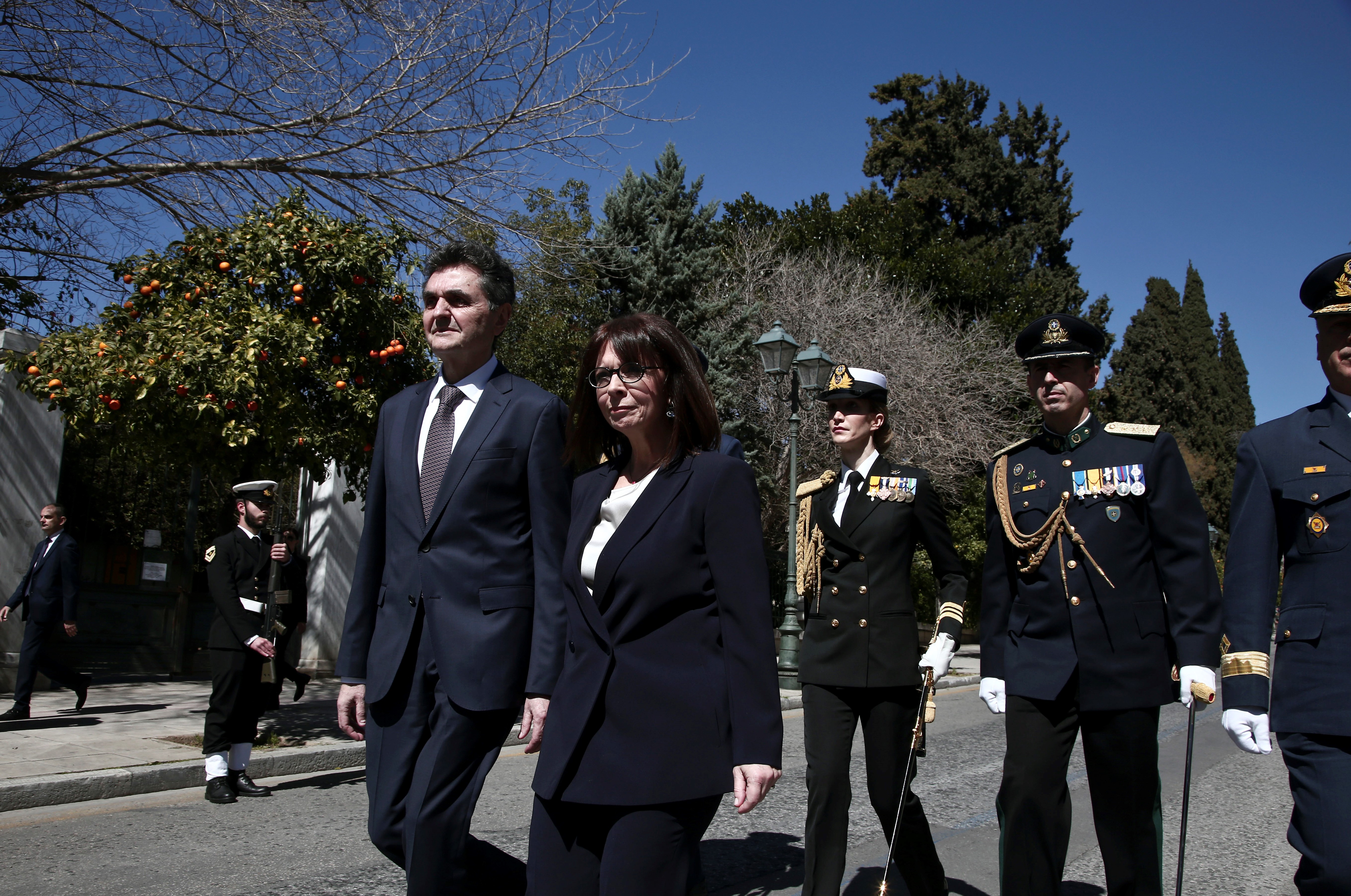 Oρκίστηκε Πρόεδρος της Δημοκρατίας η Αικατερίνη Σακελλαροπούλου-1