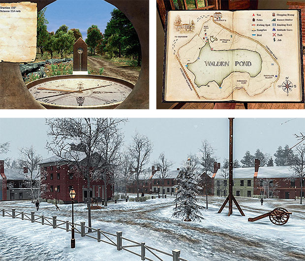 Στη 3D καλύβα του Ουόλντεν-1