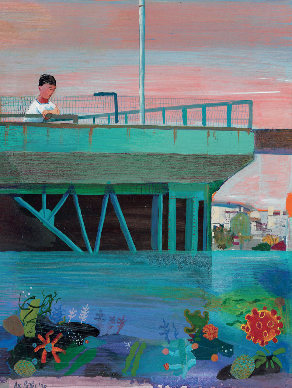 Στο “Κ” / “ΤΑΞΙΔΙΑ”, σήμερα με την Καθημερινή, πέντε καταξιωμένοι Έλληνες εικονογράφοι ζωγραφίζουν αποκλειστικά το πιο απρόβλεπτο καλοκαίρι της ζωής μας.-1