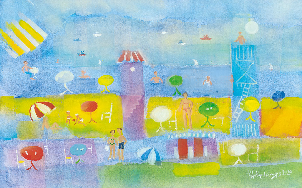 Στο “Κ” / “ΤΑΞΙΔΙΑ”, σήμερα με την Καθημερινή, πέντε καταξιωμένοι Έλληνες εικονογράφοι ζωγραφίζουν αποκλειστικά το πιο απρόβλεπτο καλοκαίρι της ζωής μας.-2