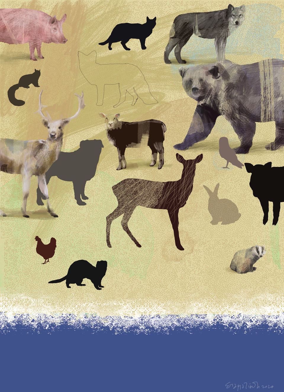 Στο “Κ” / “ΤΑΞΙΔΙΑ”, σήμερα με την Καθημερινή, πέντε καταξιωμένοι Έλληνες εικονογράφοι ζωγραφίζουν αποκλειστικά το πιο απρόβλεπτο καλοκαίρι της ζωής μας.-3