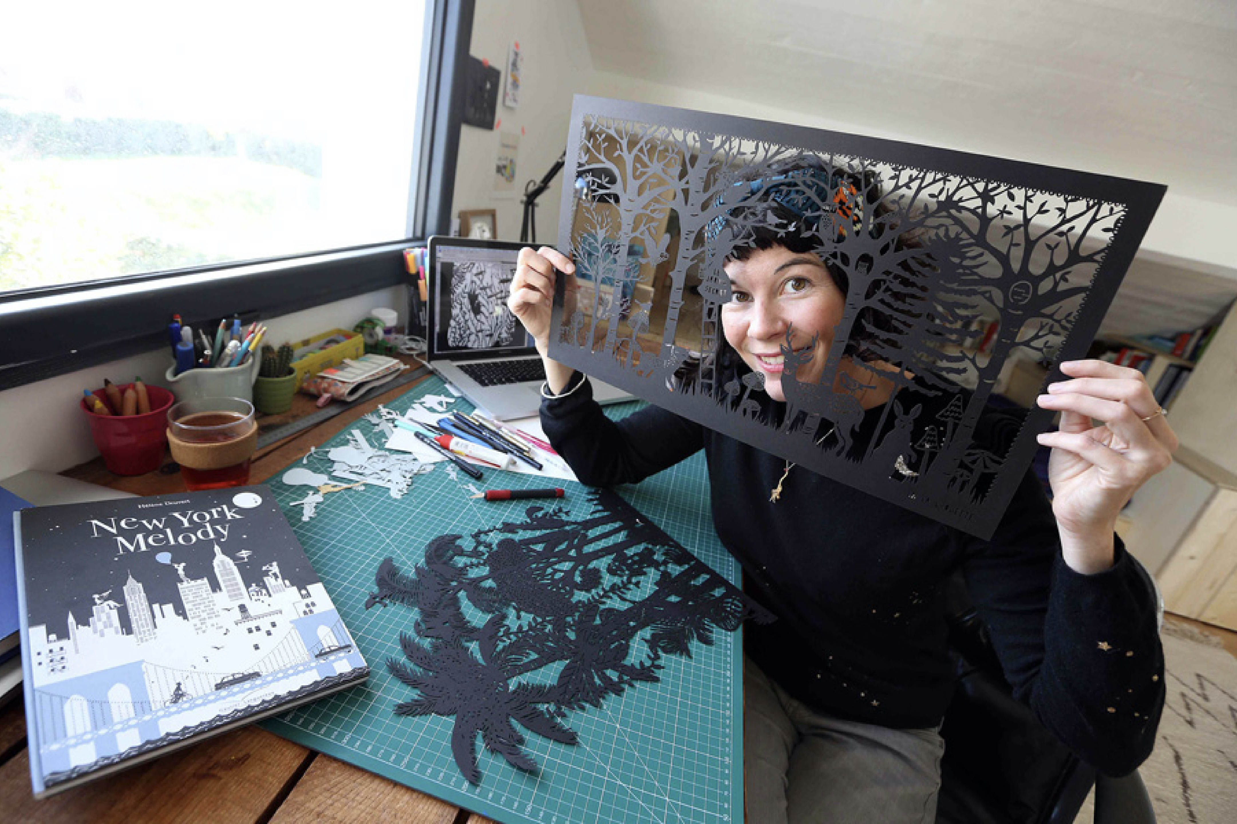 «Ωκεανός» από χαρτί και χρώμα-4