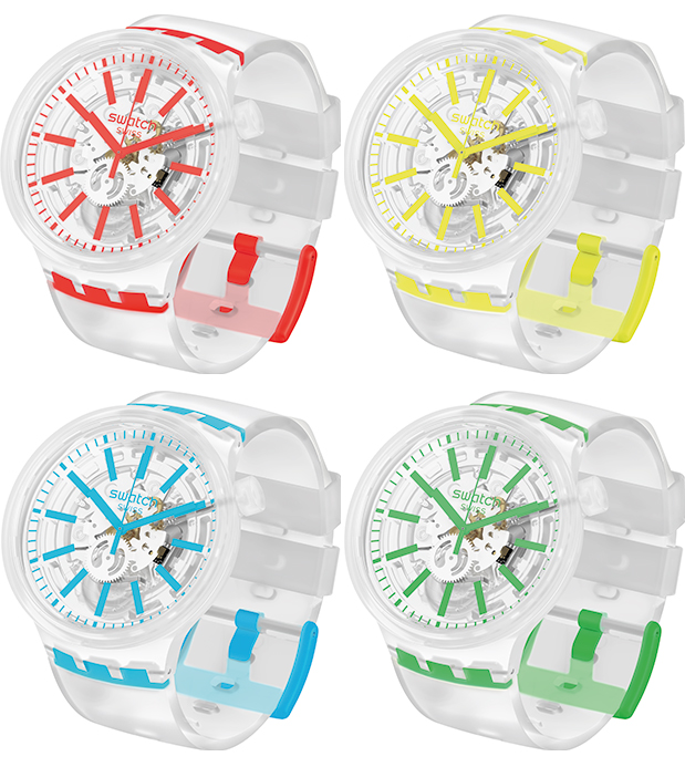 SWATCH Big Bolg Jelly Neon-2
