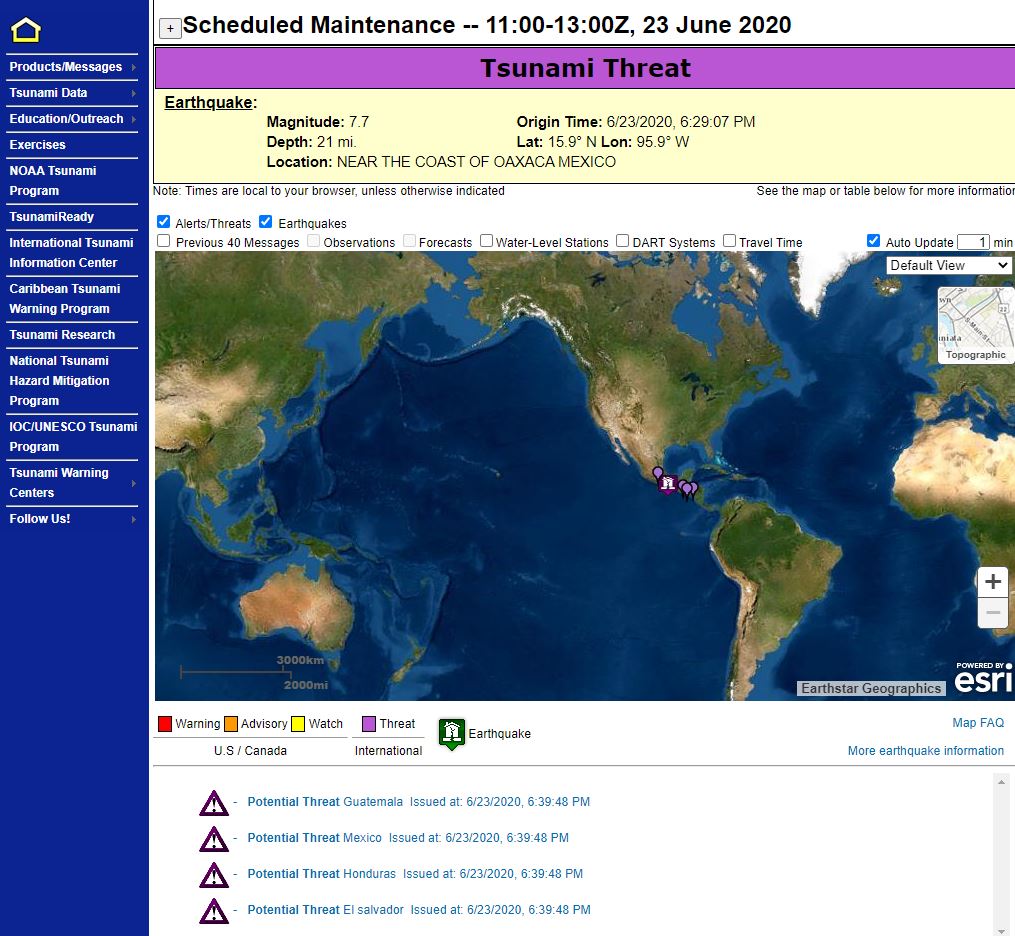 Ισχυρός σεισμός 7,4 Ρίχτερ στο Μεξικό – Τουλάχιστον έξι νεκροί-1