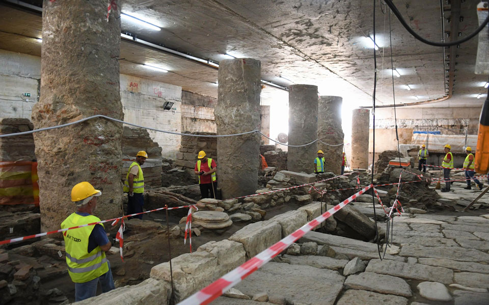 Στις σήραγγες και στα εργοτάξια του Μετρό Θεσσαλονίκης ο Γ.Γ. Υποδομών (φωτογραφίες – βίντεο)-2