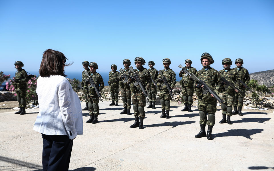 Κ. Σακελλαροπούλου από Αγαθονήσι: Δεν θα αποδεχθούμε αμφισβητήσεις εθνικών εδαφών (φωτογραφίες)-3