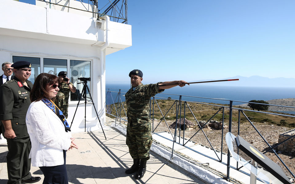 Κ. Σακελλαροπούλου από Αγαθονήσι: Δεν θα αποδεχθούμε αμφισβητήσεις εθνικών εδαφών (φωτογραφίες)-4