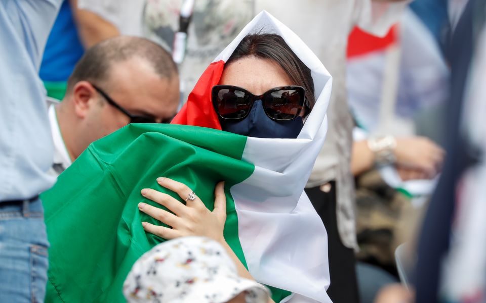 Ρώμη: Συγκέντρωση της κεντροδεξιάς κατά της κυβέρνησης Κόντε-3