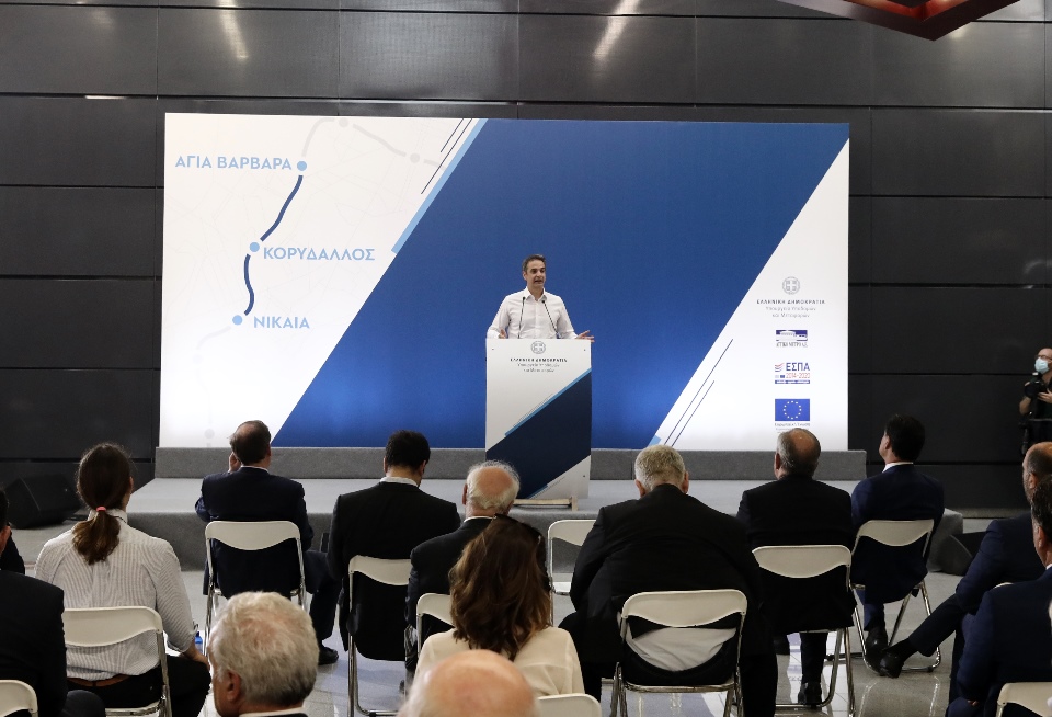 Κυρ. Μητσοτάκης από μετρό Νίκαιας: «Το είπαμε, το κάναμε» (φωτογραφίες)-1