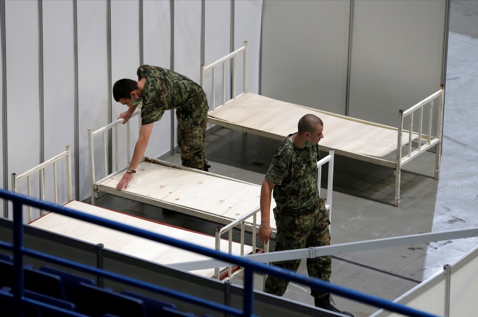 Σερβία: Νοσοκομείο το γήπεδο στο Βελιγράδι όπου η Ελλάδα κατέκτησε το Ευρωμπάσκετ (φωτογραφίες)-2