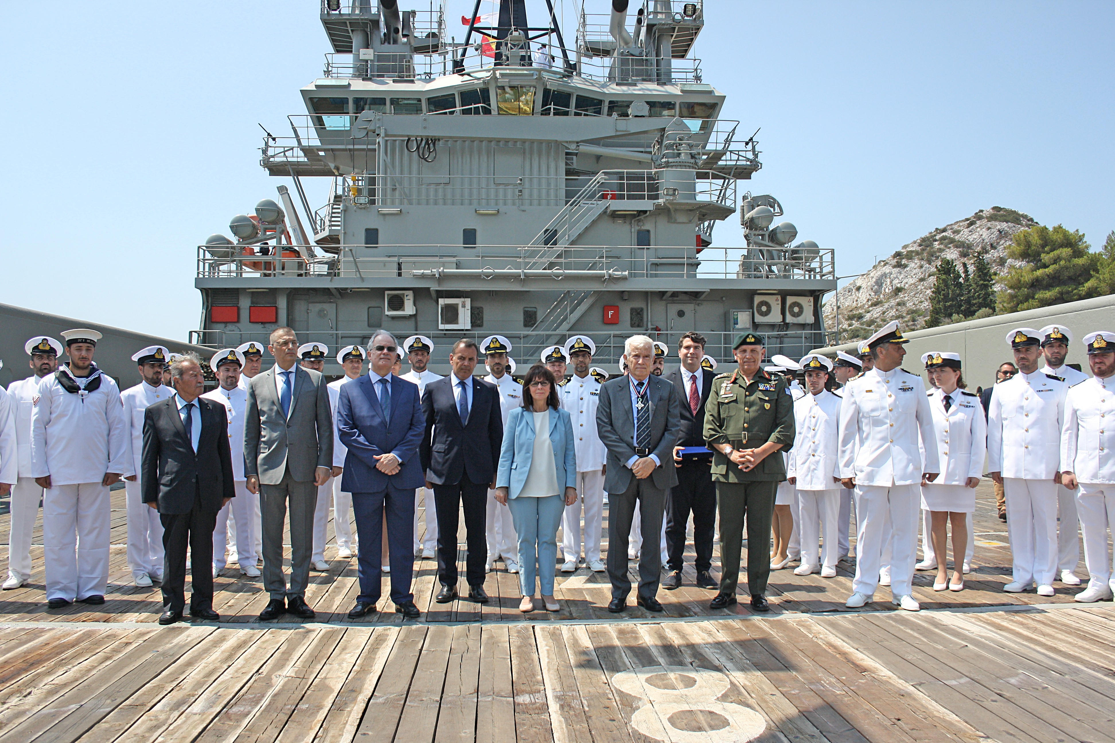 Το πλοίο «Ηρακλής», δωρεά Π. Λασκαρίδη, εντάχθηκε στο Πολεμικό Ναυτικό-3