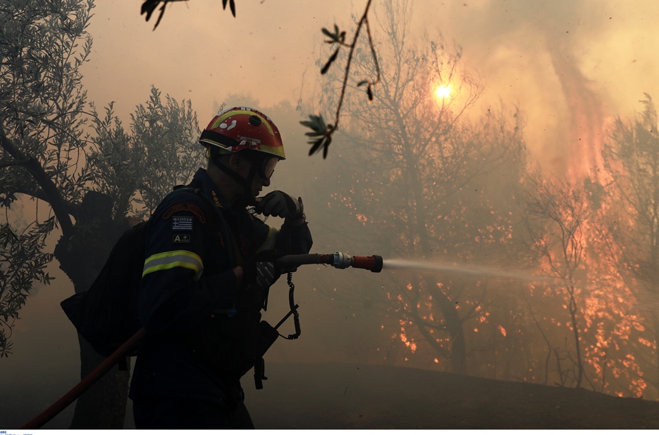 Ολονύχτια μάχη με τις φλόγες στις Κεχριές: Ενισχύσεις από την Θεσσαλονίκη (βίντεο – φωτογραφίες)-2