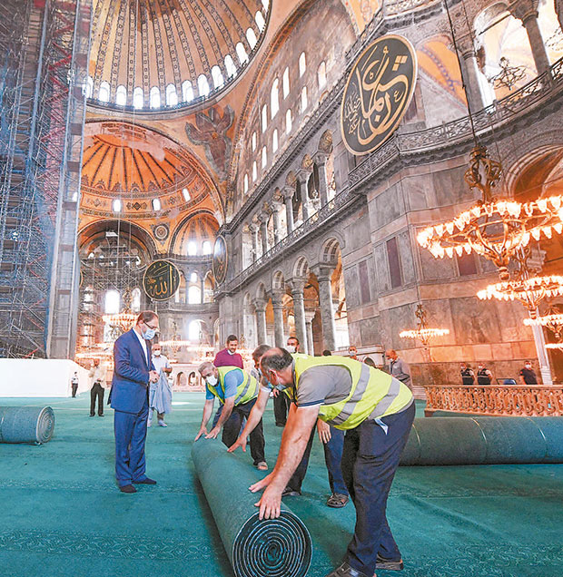 Ο Ερντογάν εργαλειοποιεί την Αγία Σοφία – Live εικόνα-3