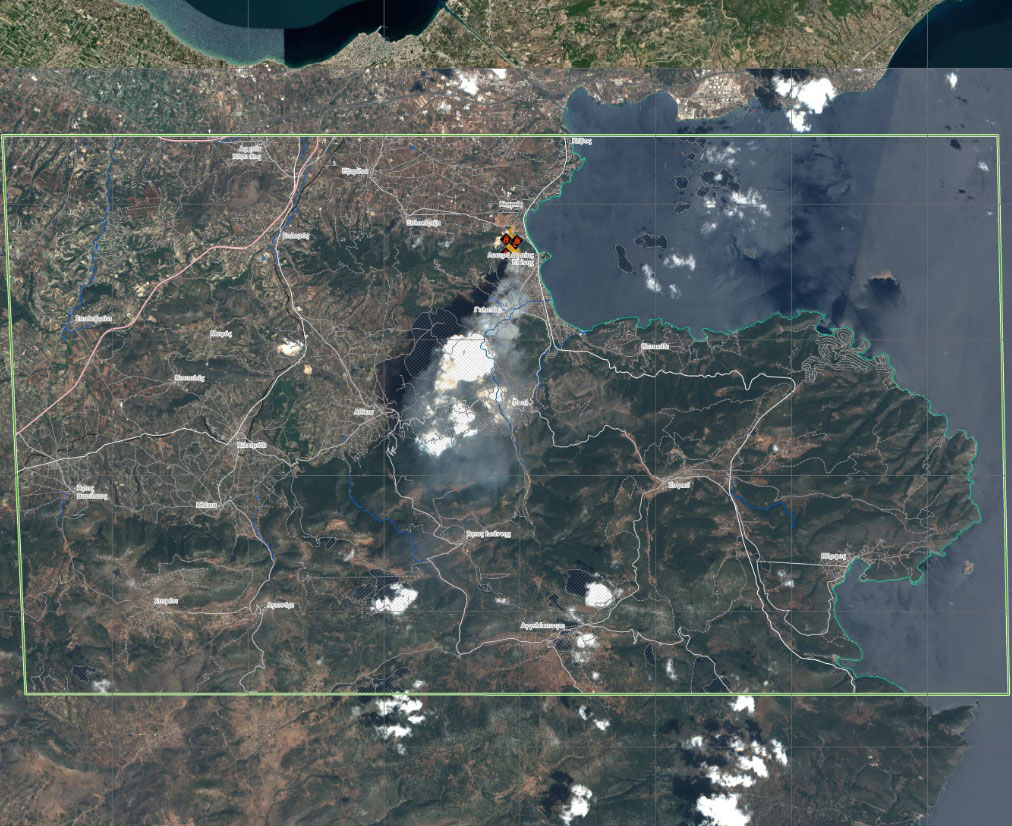 Η φωτιά στην Κορινθία