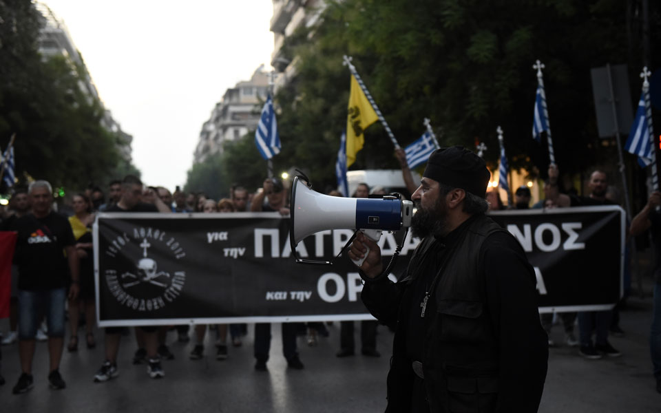Θεσσαλονίκη: Εψάλη ο Ακάθιστος Υμνος στον ναό της Αγίας Σοφίας – Πορεία διαμαρτυρίας-2