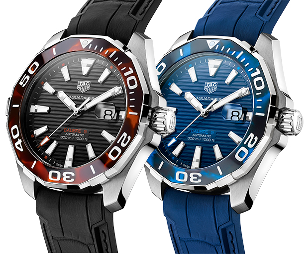 TAG HEUER Aquaracer 43mmn Tortoise Shell Effect Calibre 5 Automatic-1