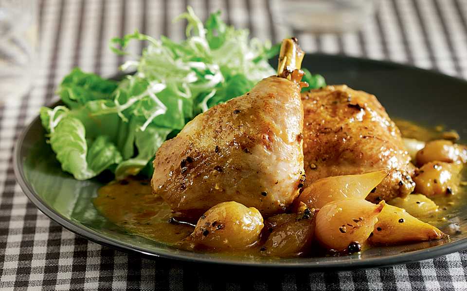 κοτόπουλο-με-κρεμμυδάκια-μουστάρδα-2129385