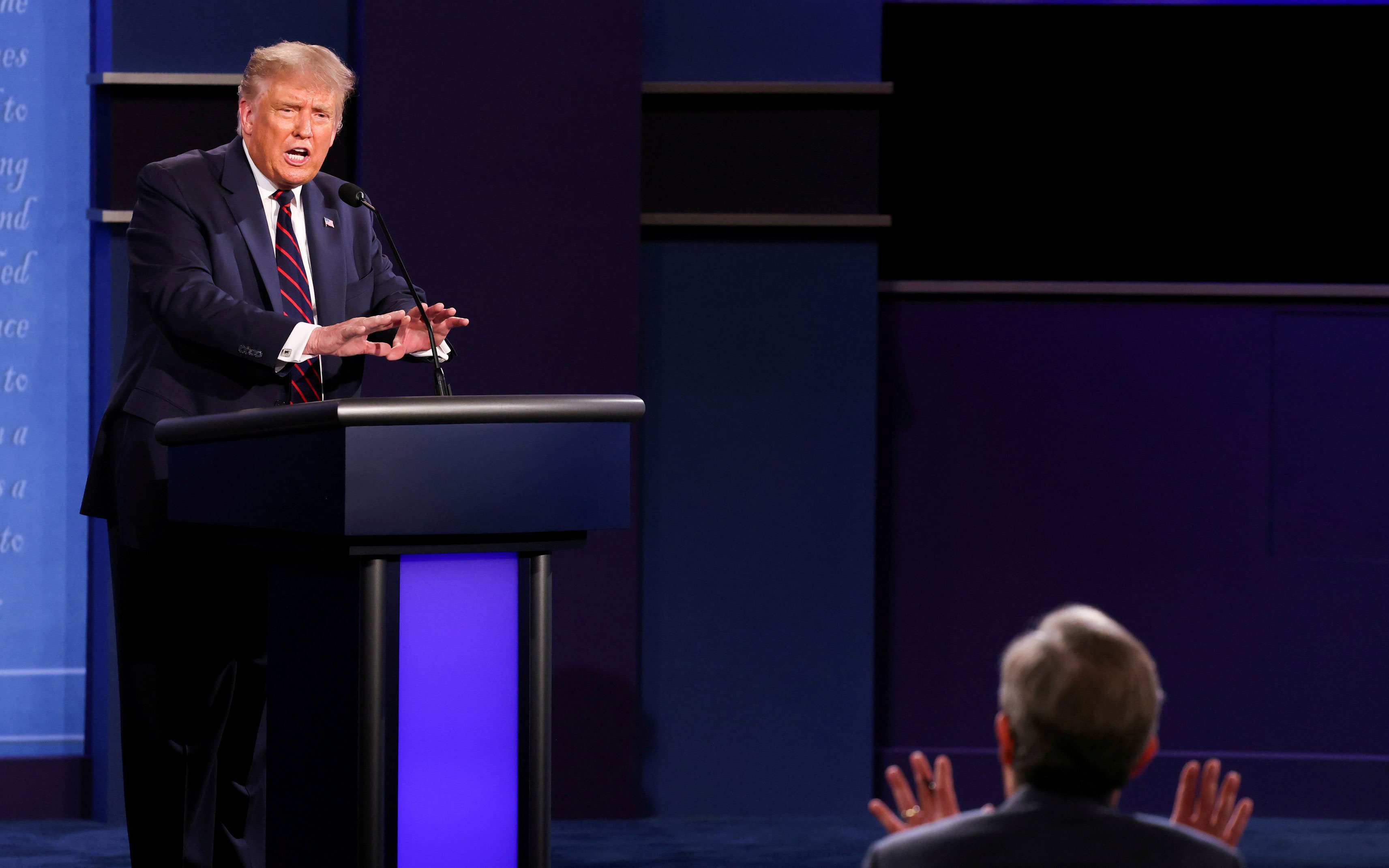 Υψηλοί τόνοι και βαριά λόγια στο ντιμπέιτ Τραμπ-Μπάιντεν-3