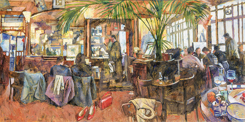 Ραντεβού για καφέ στη νέα έκθεση του Παύλου Σάμιου, στην οδό Σκουφά-1