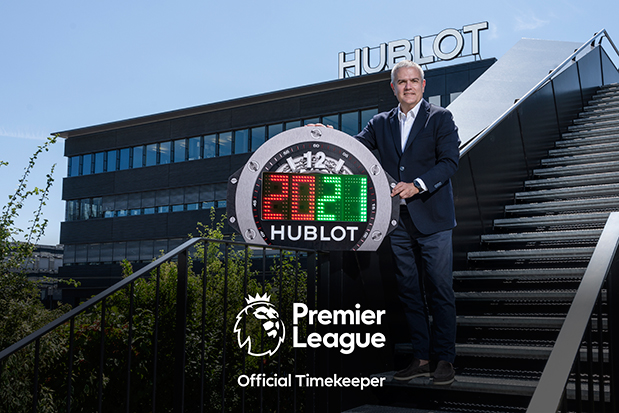 H HUBLOT επίσημος χρονομέτρης της Premier League-1