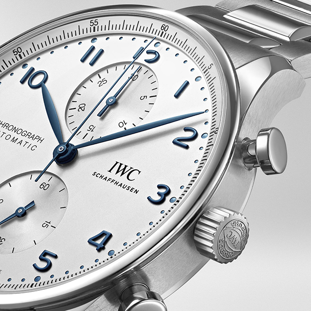 IWC Portugieser Chronograph με ατσάλινο μπρασελέ-2