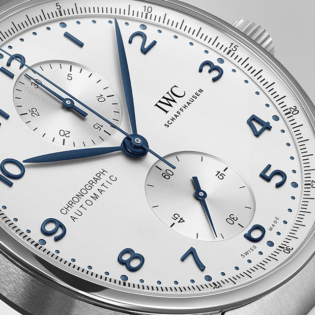 IWC Portugieser Chronograph με ατσάλινο μπρασελέ-3