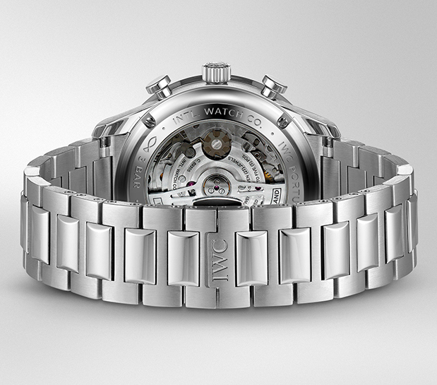 IWC Portugieser Chronograph με ατσάλινο μπρασελέ-5