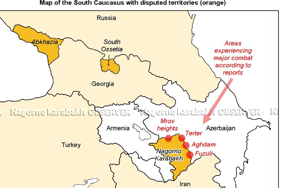 Ναγκόρνο Καραμπάχ: Τουρκικής κατασκευής drones έπληξαν αρμένικους στόχους (βίντεο)-2