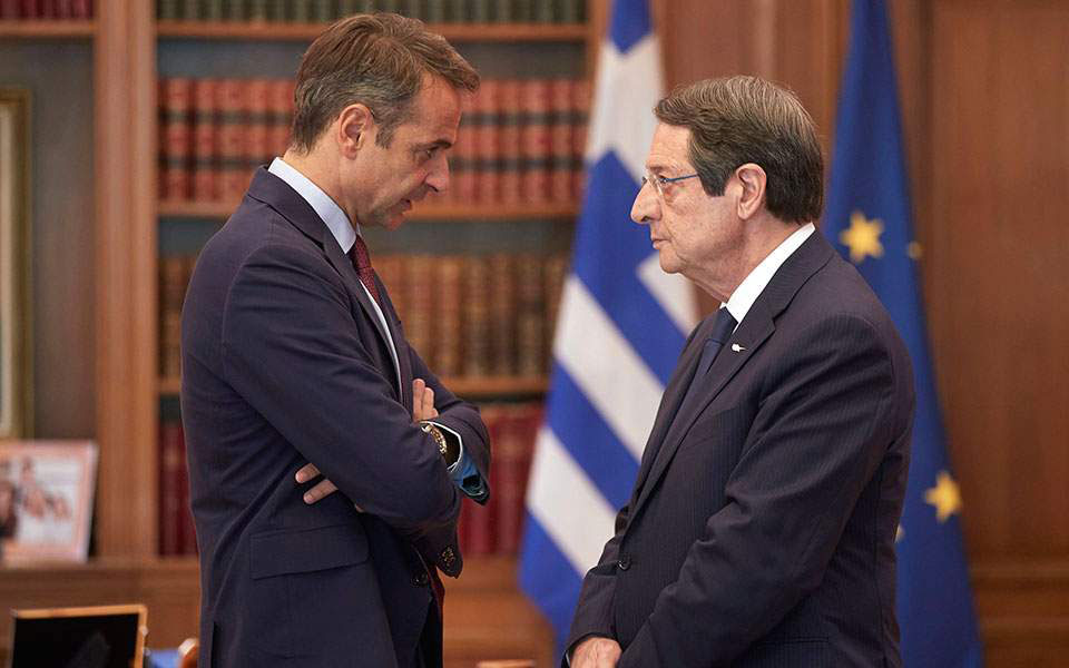επικοινωνία-μητσοτάκη-αναστασιάδη-561088561