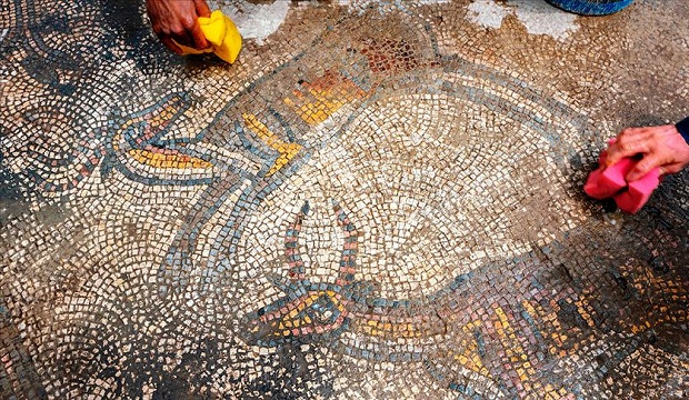 Πρωτοβυζαντινή εκκλησία στη ΝΑ Τουρκία «μίλησε» με τα ψηφιδωτά της (φωτογραφίες)-3