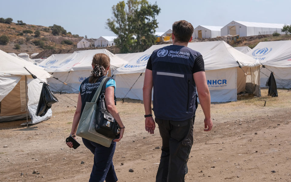 Δράσεις του ΠΟΥ στη νέα δομή φιλοξενίας στον Καρά Τεπέ-2