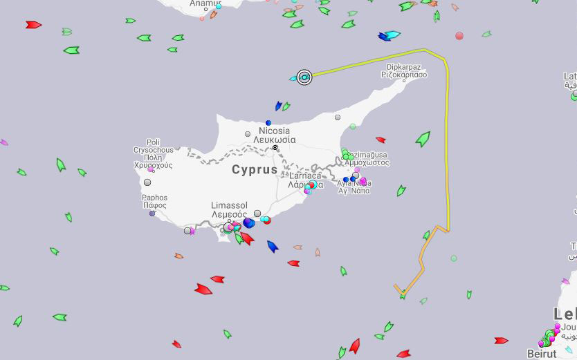 Αποχώρησε από την κυπριακή ΑΟΖ το «Μπαρμπαρός»-1