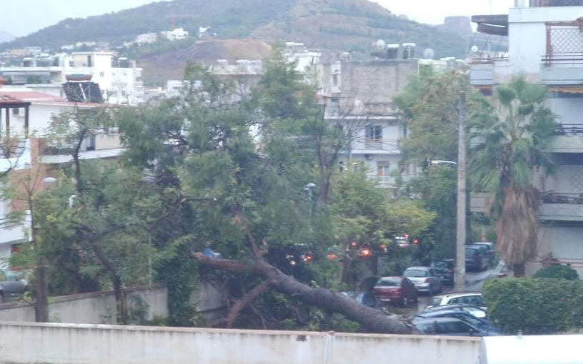 Σάρωσε περιοχές της Αττικής η κακοκαιρία – Τρεις τραυματίες (εικόνες)-2