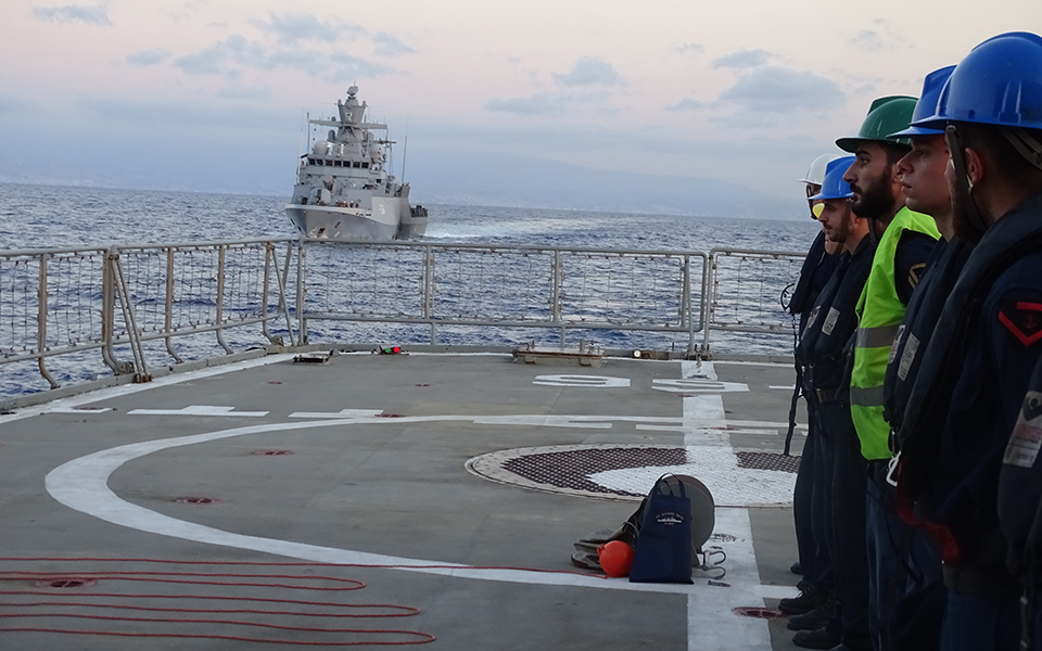 Συνεκπαίδευση της φρεγάτας «Νικηφόρος Φωκάς» με γερμανική Κορβέτα-1