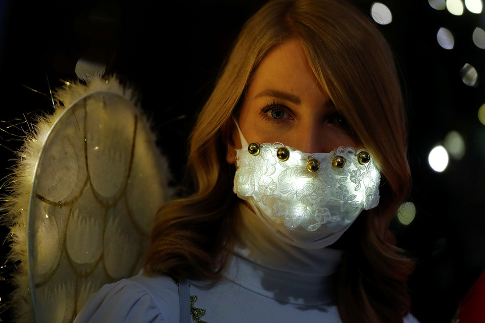 Χριστουγεννιάτικες μάσκες