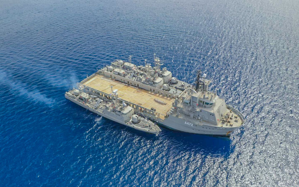 Εντυπωσιακές εικόνες από την άσκηση του Πολεμικού Ναυτικού «Λόγχη»-3