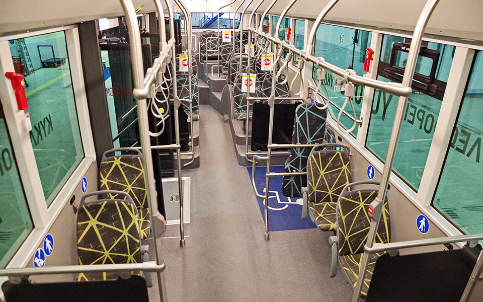 Το πρώτο δρομολόγιο ηλεκτρικού λεωφορείου με επιβάτες-2