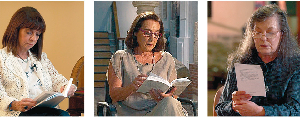 Τρεις γυναίκες διαβάζουν τρεις Εβραίες μητέρες-1