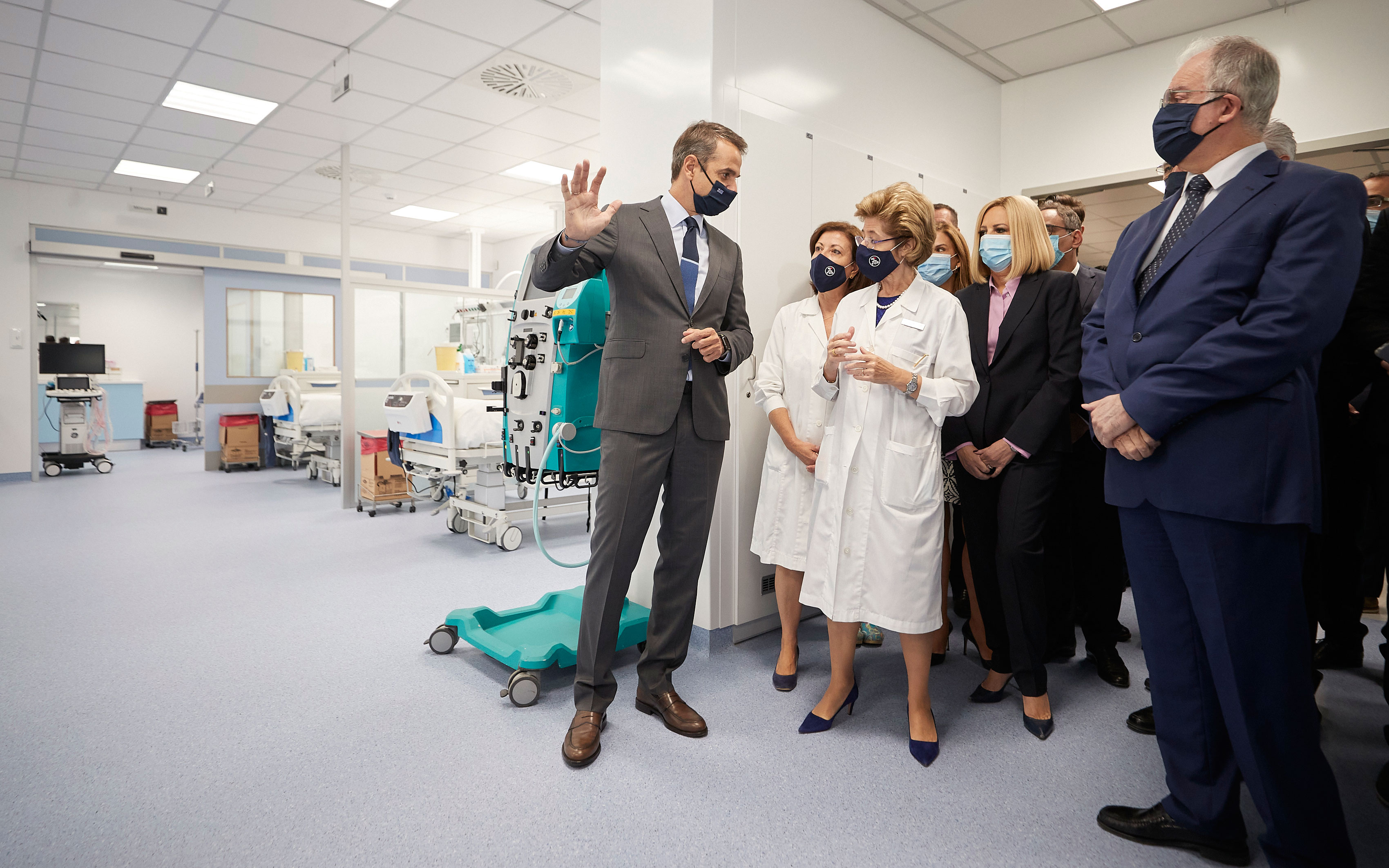 Εγκαινιάσθηκαν 50 κλίνες ΜΕΘ στο «Σωτηρία»-2