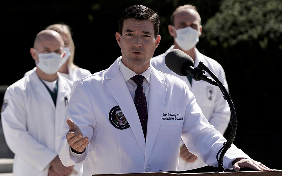 Μήνυμα Τραμπ από το νοσοκομείο: Οι προσεχείς ημέρες θα είναι η αληθινή δοκιμασία-1