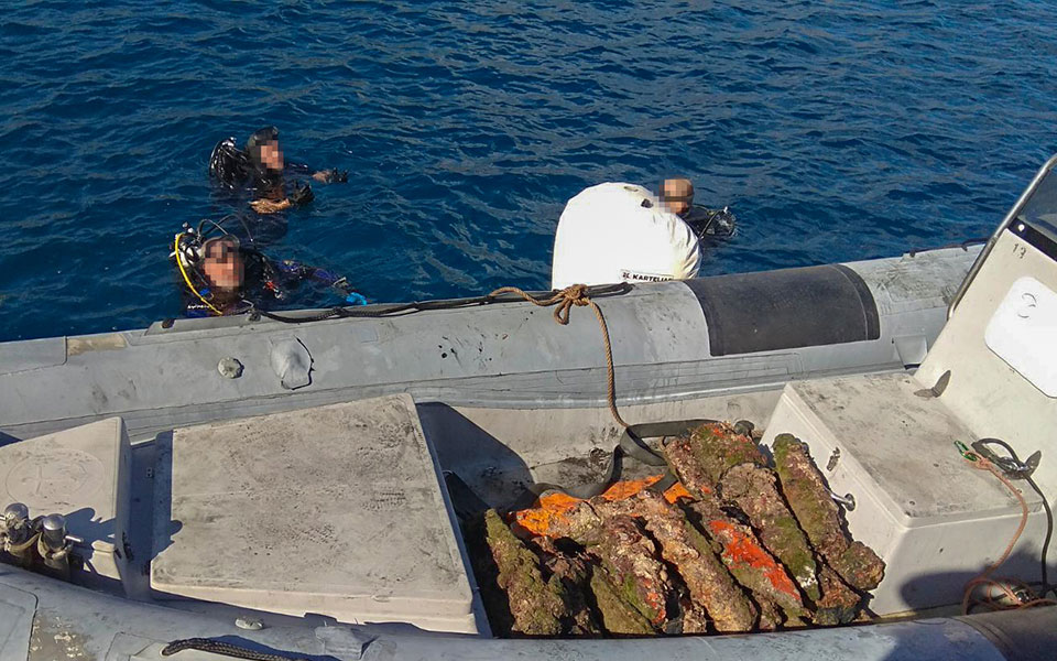 Εξουδετέρωση πυρομαχικών στον κόλπο Μονεμβασιάς – Εικόνες-3