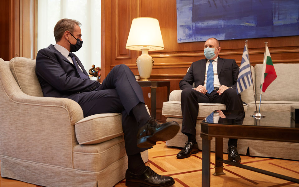 Ο Κυρ. Μητσοτάκης ενημέρωσε τον Βούλγαρο πρόεδρο για τις νέες τουρκικές προκλήσεις-1