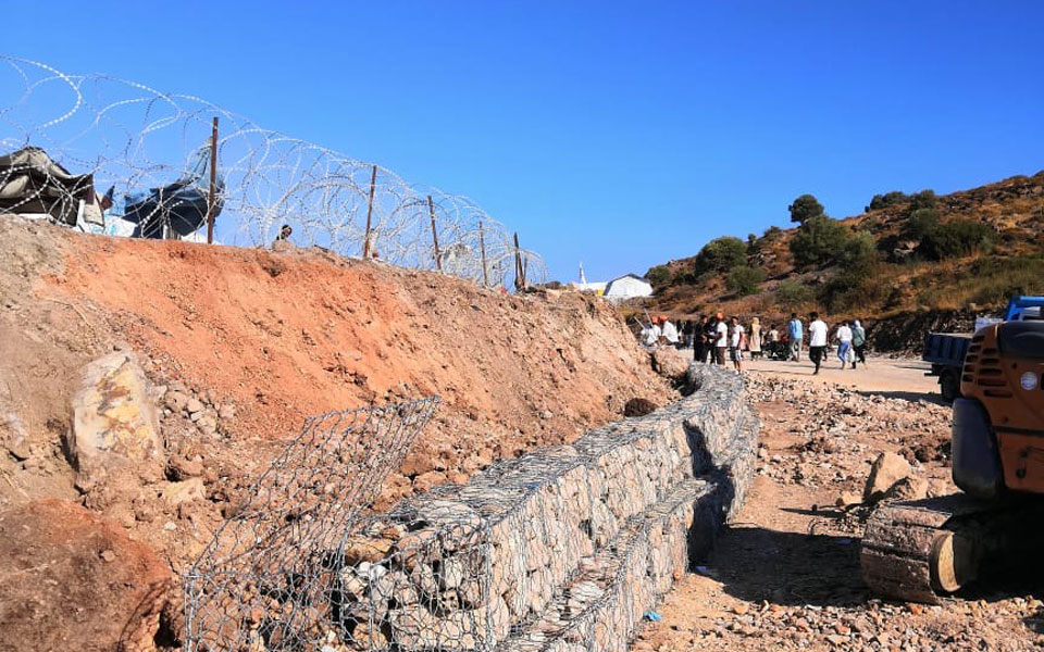 Έργα διαχείμασης στο Καρά Τεπέ μετά τη νεροποντή-1