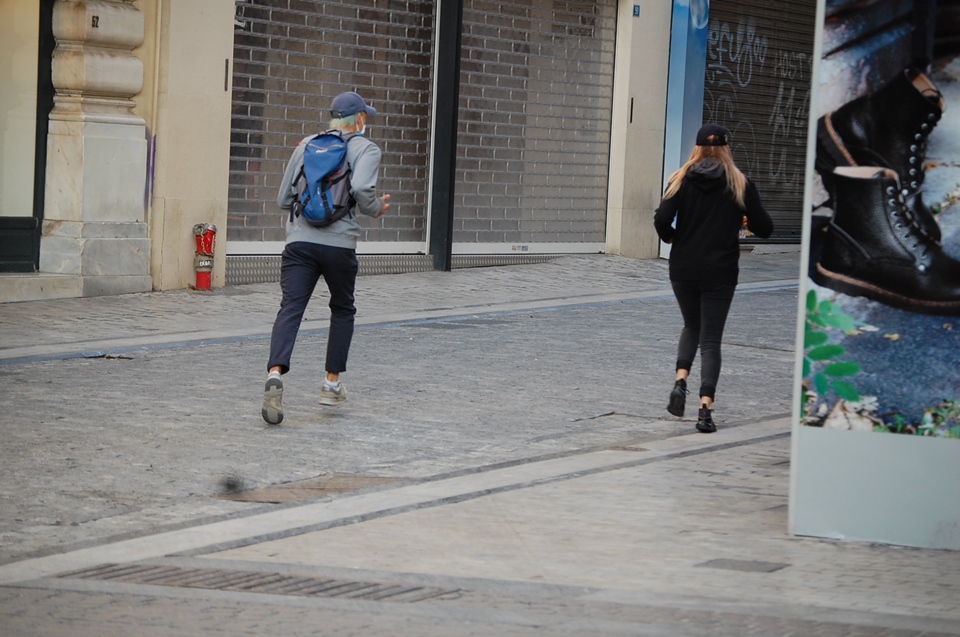 Φωτορεπορτάζ «Κ»: Η πρώτη ημέρα του δεύτερου lockdown-19