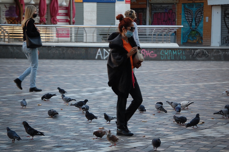 Φωτορεπορτάζ «Κ»: Η πρώτη ημέρα του δεύτερου lockdown-8