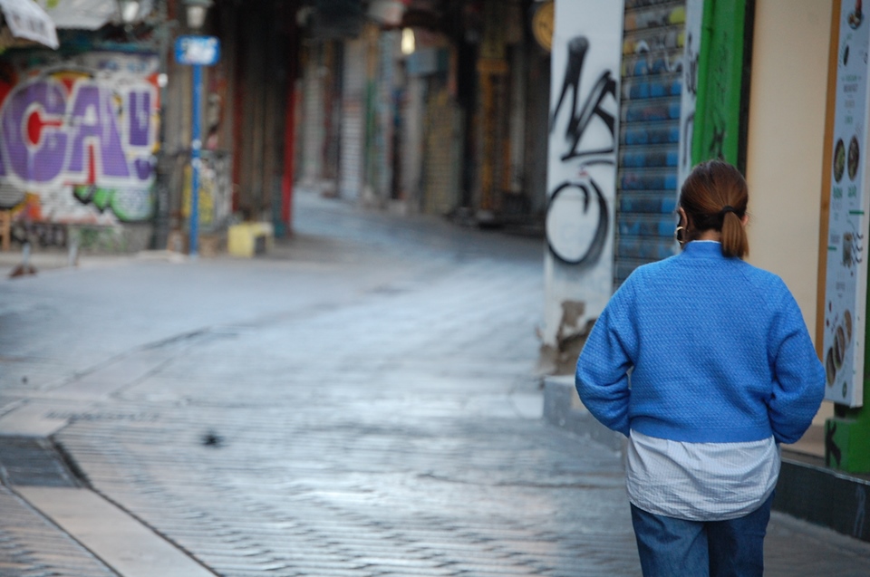 Φωτορεπορτάζ «Κ»: Η πρώτη ημέρα του δεύτερου lockdown-25