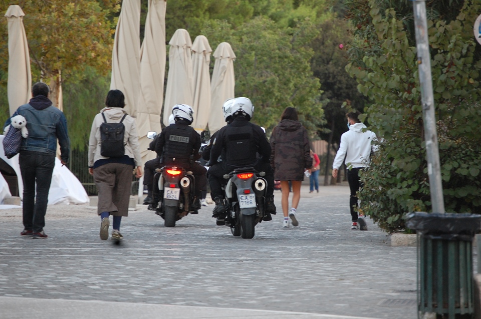 Φωτορεπορτάζ «Κ»: Η πρώτη ημέρα του δεύτερου lockdown-36