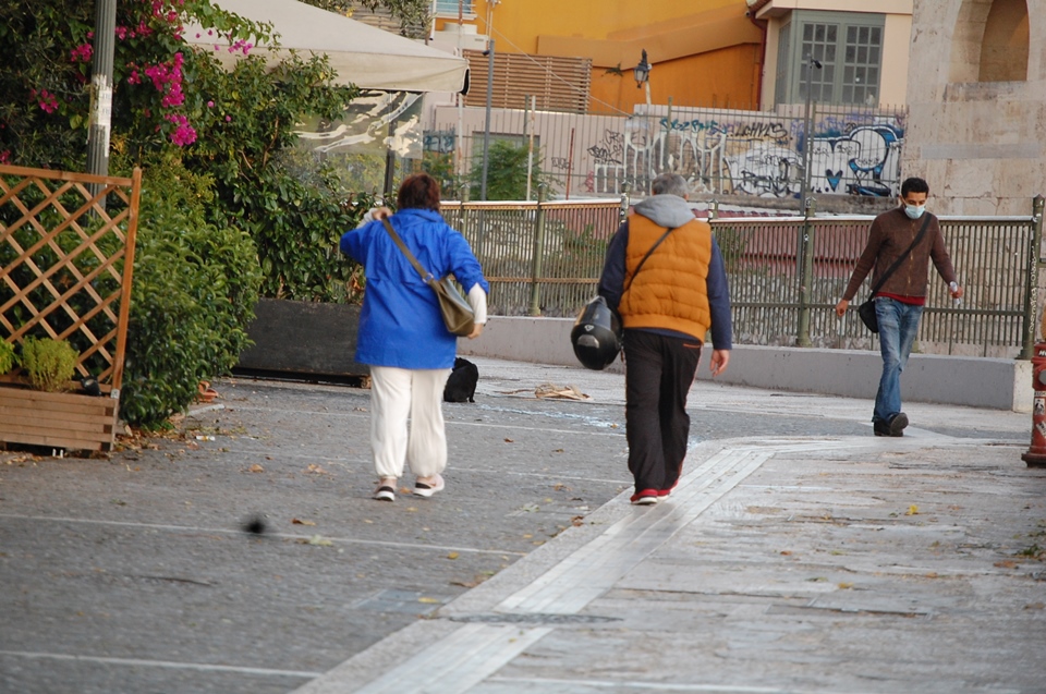 Φωτορεπορτάζ «Κ»: Η πρώτη ημέρα του δεύτερου lockdown-28