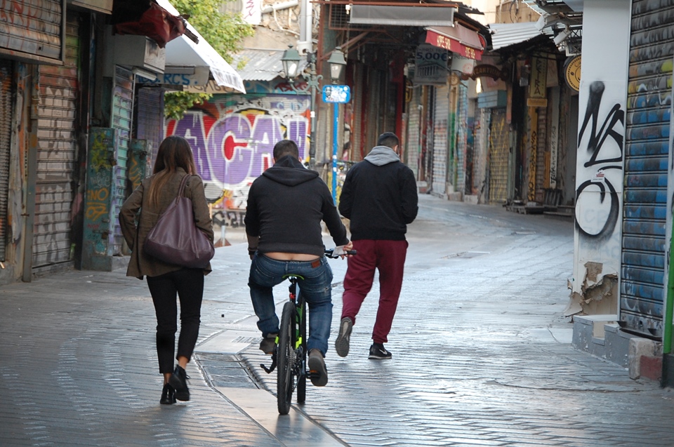 Φωτορεπορτάζ «Κ»: Η πρώτη ημέρα του δεύτερου lockdown-27